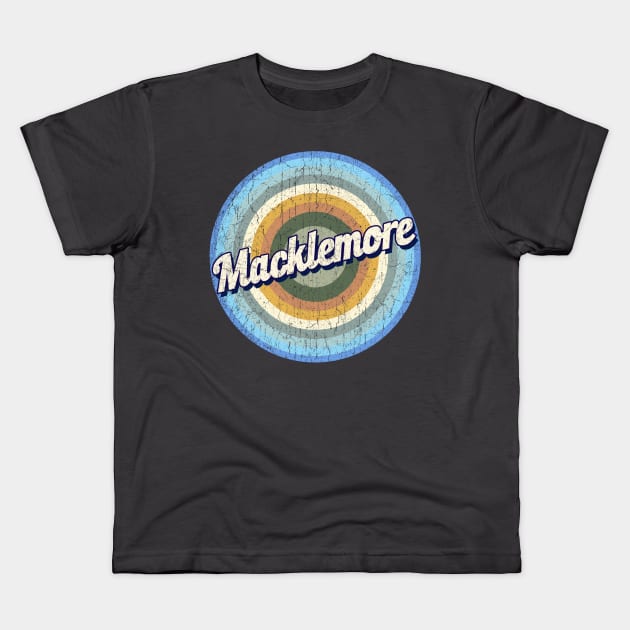 Vintage - Macklemore Kids T-Shirt by NYINDIRPROJEK